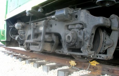 GP38 Locomotive wheels