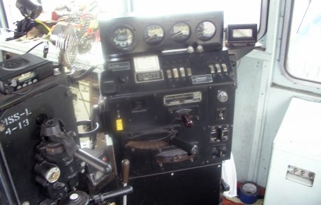 SW1200 Locomotive cabin